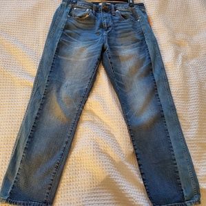 Madewell Cruiser Straight Crop Jeans 10/30 waist